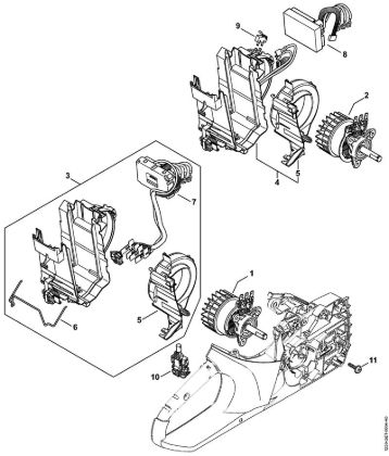 Electric motor Battery chain saws (MSA) MSA 160 C-B Stihl