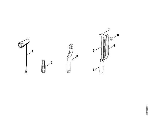Tools, Extras Gasoline chain saws (MS) 011 AVE Stihl