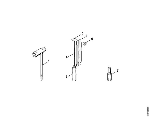 Tools, Extras Gasoline chain saws (MS) 015 AVQ Stihl