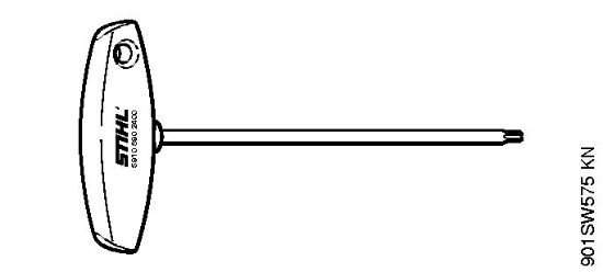 Screwdriver, T27x150 Gasoline chain saws (MS) 017 Stihl