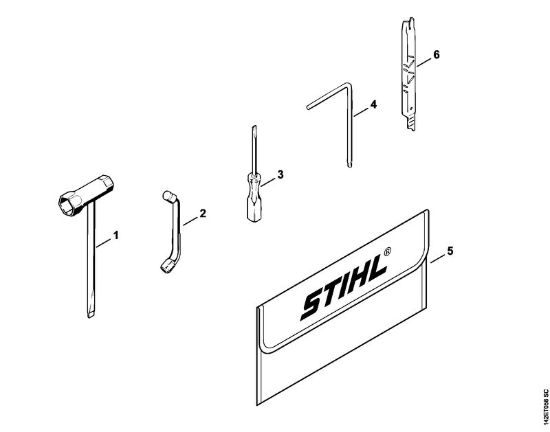 Tools, Extras Gasoline chain saws (MS) 020 T Stihl