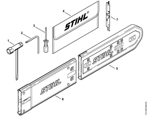 Tools, Extras Gasoline chain saws (MS) 026 C Stihl