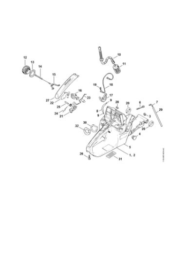 Picture of Tank housing 038 SW