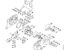 Oil pump, Clutch Gasoline chain saws (MS) 042 Q Stihl