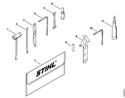 Tools, Extras Gasoline chain saws (MS) 045 AVSEQ Stihl