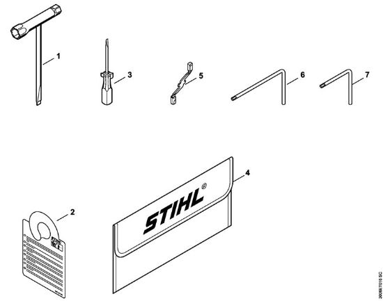 Tools, Extras Gasoline chain saws (MS) MS 151 TC-E Stihl