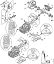 Cylinder with piston, Ignition system Gasoline chain saws (MS) MS 193 C-E Stihl