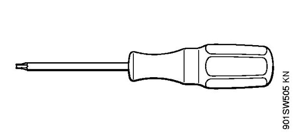 Screwdriver, T8 Gasoline chain saws (MS) MS 193 C-E Stihl