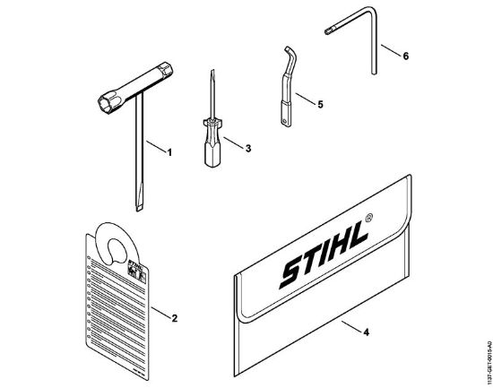 Tools, Extras Gasoline chain saws (MS) MS 194 T Stihl