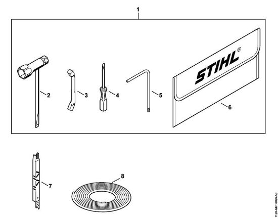 Tools, Extras Gasoline chain saws (MS) MS 200 Stihl
