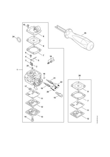 Picture of Carburetor C3R-S236 MS 361