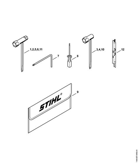 Tools, Extras Gasoline chain saws (MS) MS 362 C-MQ Stihl