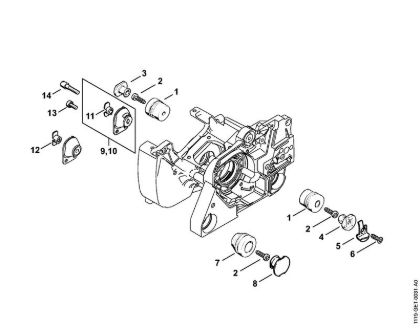 AV system Gasoline chain saws (MS) MS 380 Stihl