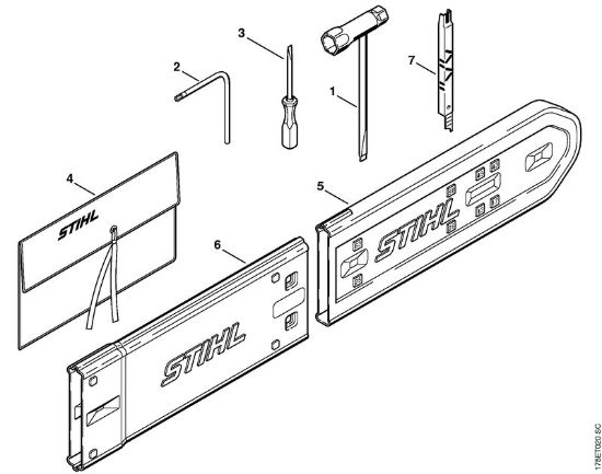 Tools, Extras Gasoline chain saws (MS) MS 440-D Stihl