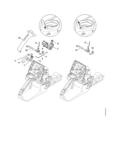 Picture of Throttle control MS 651