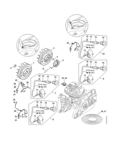Picture of Ignition system MS 661 C-M
