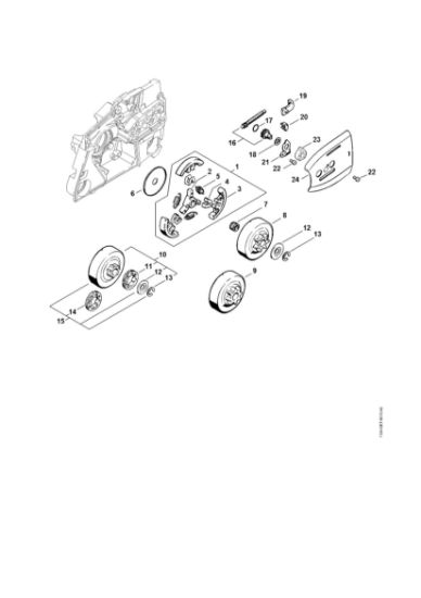 Picture of Clutch MS 880-R