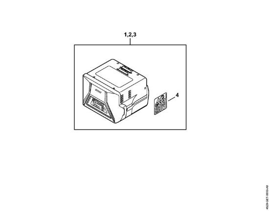 Battery Batteries (AK, AP, AR, AS, PS) AK 20 Stihl