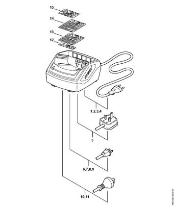Battery charger Chargers (AL) AL 101 Stihl