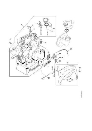 Picture of Fan housing, inside (04.2001), (45.2001), (18.2002) BG 45