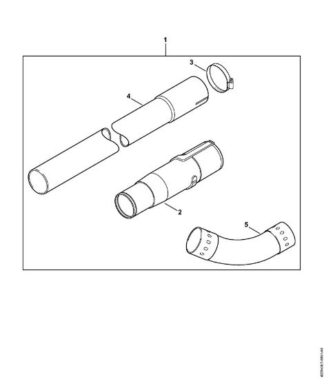 Gutter cleaning Blowers (BG, BR) BG 45 Stihl