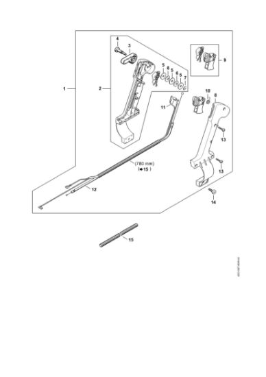 Picture of Control handle d. 67 mm BR 380