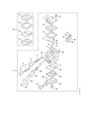 Picture of Carburetor 4244/11 BR 450 C-EF
