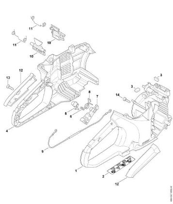 Picture of Handle housing TSA 230