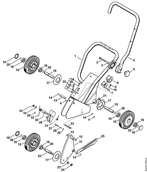 Frame Cut-off machines (TS) FW 20 Stihl