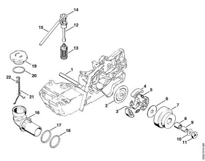 Clutch, Pick-up body Cut-off machines (TS) TS 350 AVE Stihl