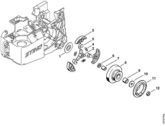 Clutch Cut-off machines (TS) TS 460 Stihl