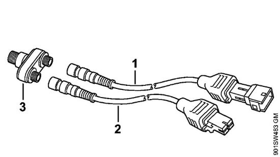 Diagnostic cable, fuel injection Cut-off machines (TS) TS 500i-A Stihl