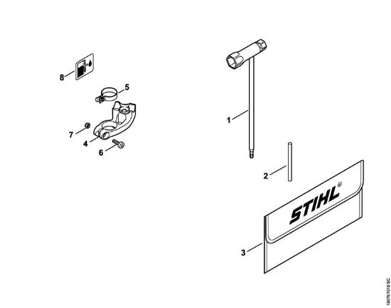 Tools, Extras Cut-off machines (TS) TS 500i-A Stihl