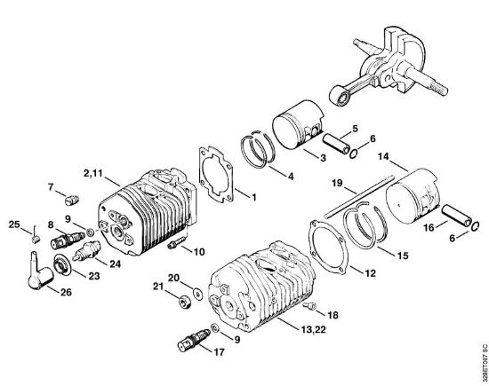 Cylinder Cut-off machines (TS) TS 510 Stihl