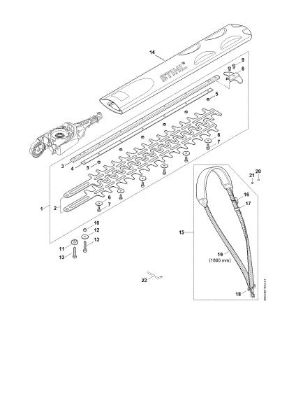 Picture of Cutter bar HLA 66