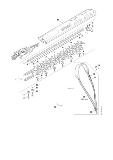Picture of Cutter bar HLA 66