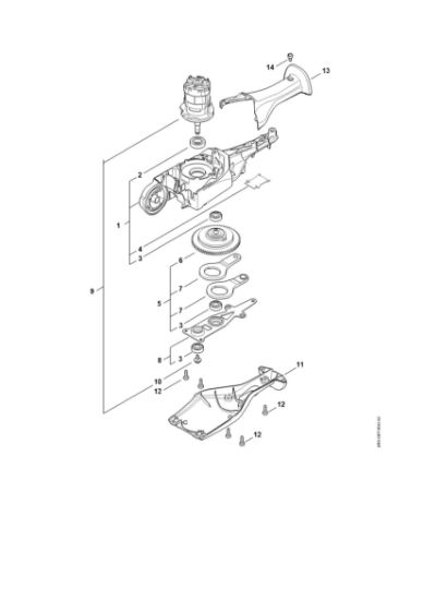 Picture of Gear head, Electric motor HLA 66