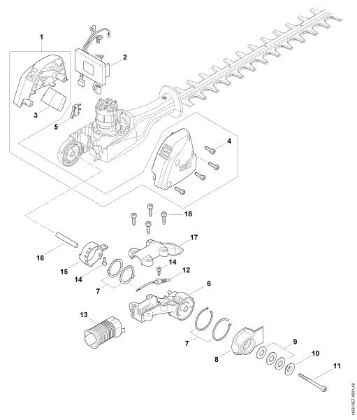Picture of Motor Housing, Electronic Module HLA 86