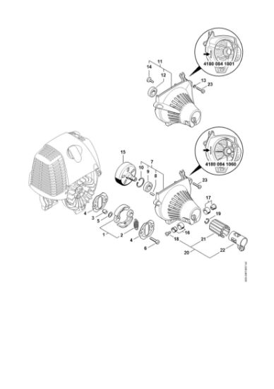 Picture of Clutch, Fan housing HL 100 K