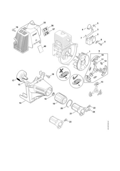 Picture of Ignition system, Clutch HL 75