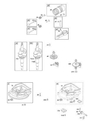 D - Camshaft, Crankcase Cover/Sump, Crankshaft, Piston/Rings/Connecting Rod B&S - 09 €¦ 09D902-2236-B1 Stihl