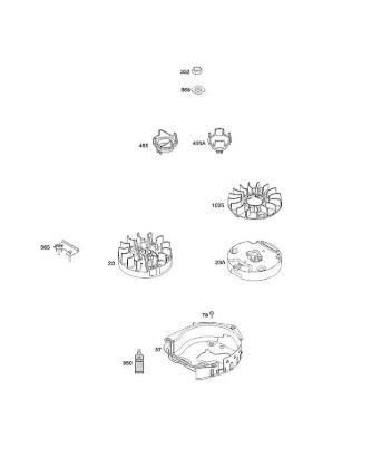 G - Flywheel B&S - 09 €¦ 09P702-0054-H1 Stihl