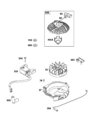 J - FLYWHEEL, IGNITION, AND STARTER GROUP B&S - 09 €¦ 09P702-0230-H1 Stihl