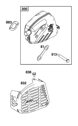 I - EXHAUST GROUP B&S - 10 €¦ 100602-0036-H5 Stihl