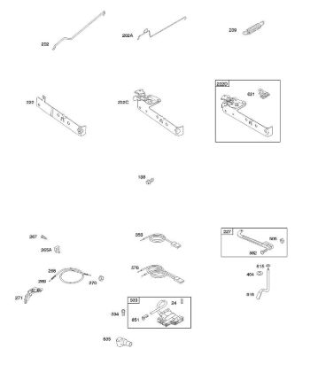 E - Controls, Governor Spring, Ignition B&S - 10 €¦ 10F902-0110-B1 Stihl