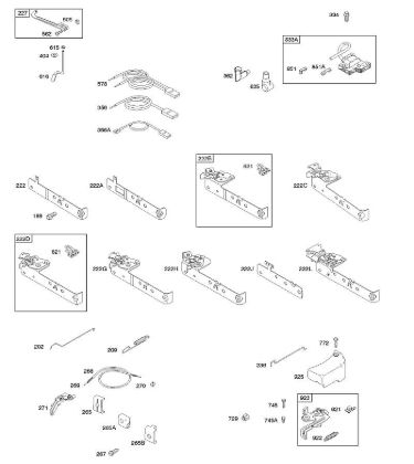 C - Brake, Controls, Governor Spring, Ignition B&S - 10 €¦ 10T802-0198-B1 Stihl