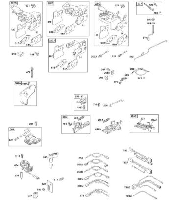 C - Brake, Controls, Governor Spring, Ignition B&S - 12 €¦ 121602-0149-E1 Stihl