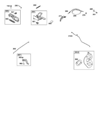 E - Controls, Governor Spring, Thermostat B&S - 12 €¦ 122Q02-0162-H1 Stihl