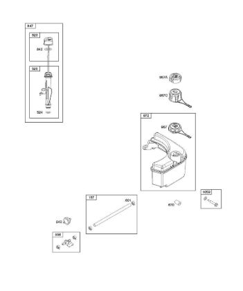 H - Fuel Supply, Lubrication B&S - 12 €¦ 122Q02-0162-H1 Stihl
