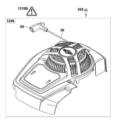 B - BLOWER HOUSING GROUP B&S - 12 €¦ 125P02-0087-F1 Stihl